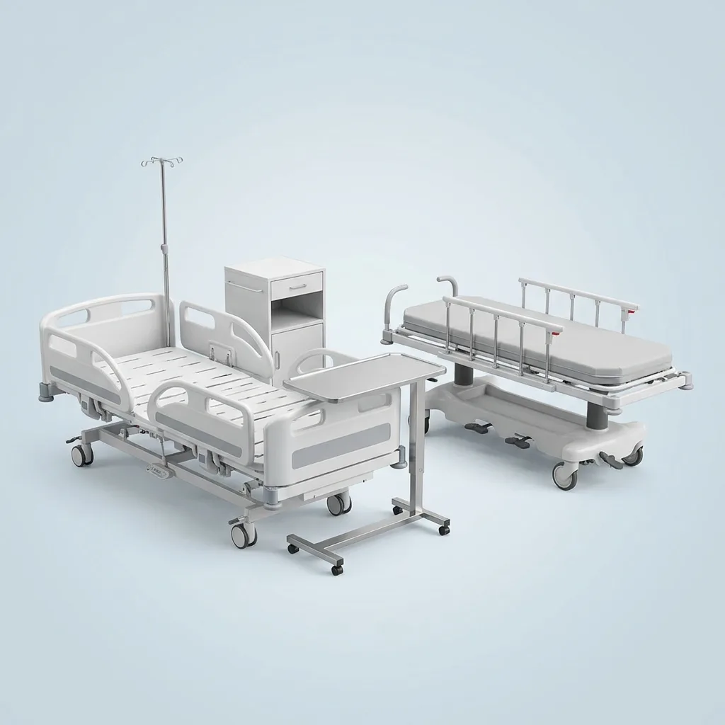 ICU Beds - Multi-function electric ICU beds with Trendelenbur...