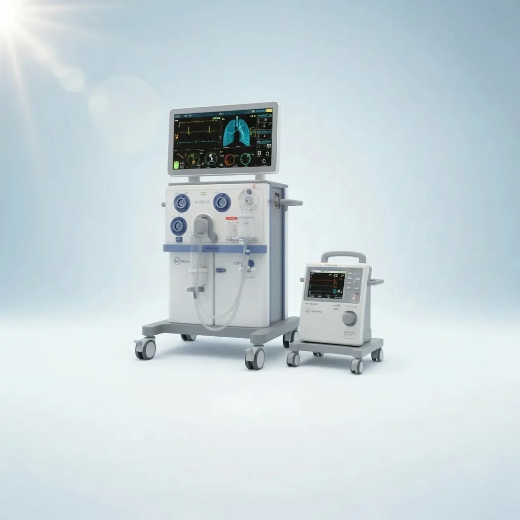 ICU Equipment - Ventilators, patient monitors, dialysis machines, defibrillators, and complete ICU equipment packages.