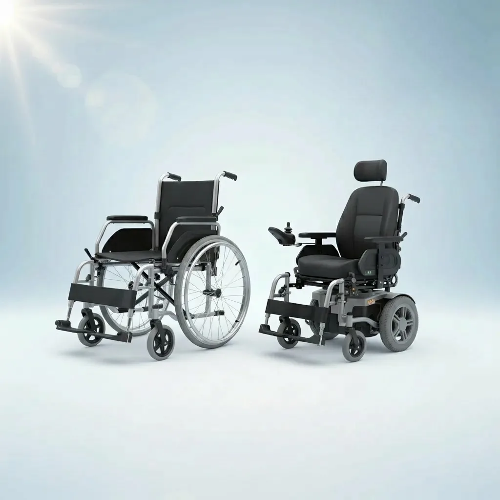 Wheelchairs - Manual and electric wheelchairs with premium comfo...